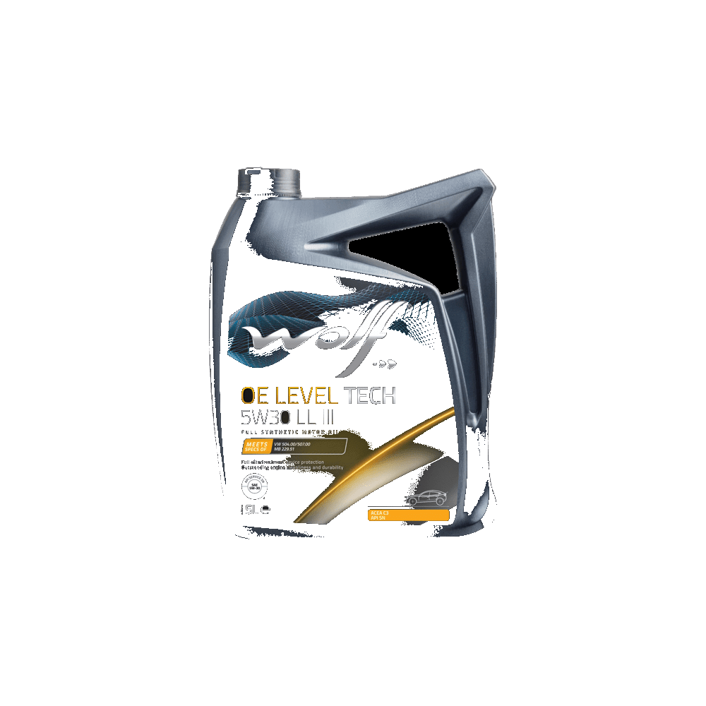 שמן מנוע 5W-30 Wolf OE Level Tech LL| 5 ליטר
