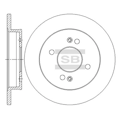 צלחות בלם HI-Q SD2045 – יונדאי i10