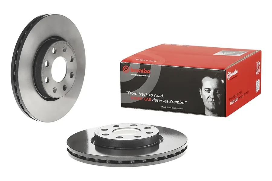 צלחות בלם קדמיות Brembo 09.5843.31 – פיאט גרנדה פונטו