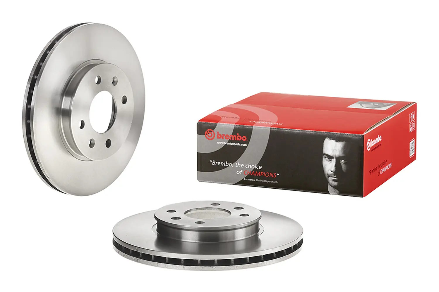 צלחות בלם קדמיות Brembo 09.C171.10 – יונדאי אקסנט i25