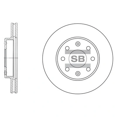 צלחות בלם HI-Q SD3001 – שברולט אוויאו סדאן