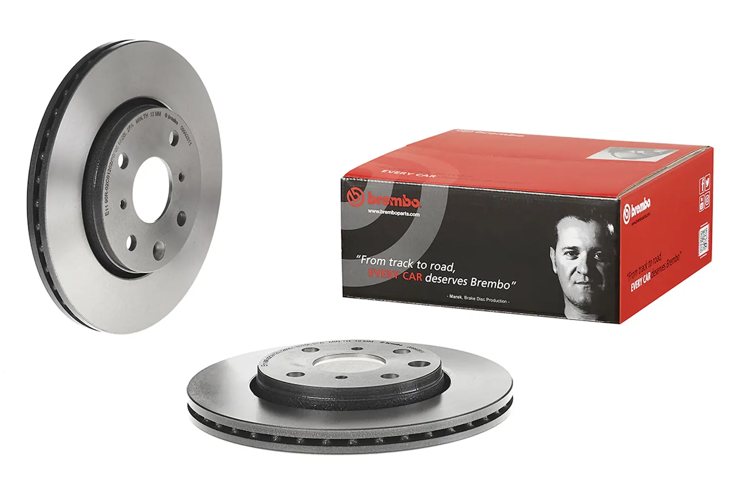 צלחות בלם קדמיות Brembo 09.9928.10 – פג׳ו 107 / סיטרואן C1