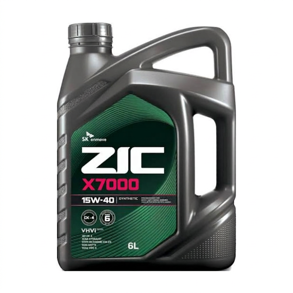 שמן מנוע דיזל ZIC X7000 15W-40 סינתטי | 6 ליטר
