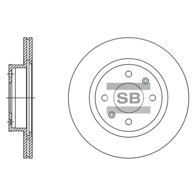 צלחות בלם HI-Q SD1140 – יונדאי i10