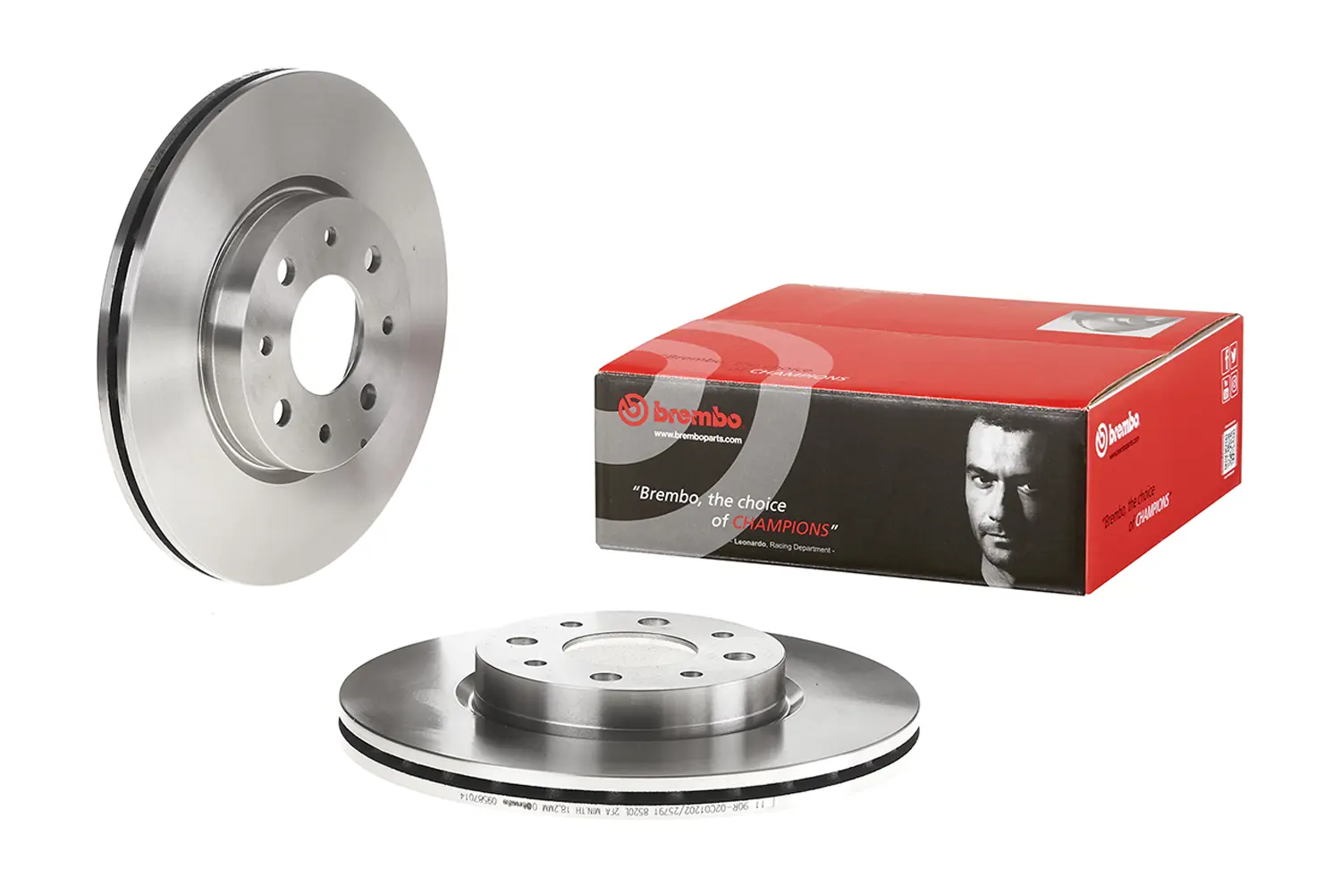 צלחות בלם קדמיות Brembo 09.5870.14 – פיאט טיפו / פונטו / מריאה