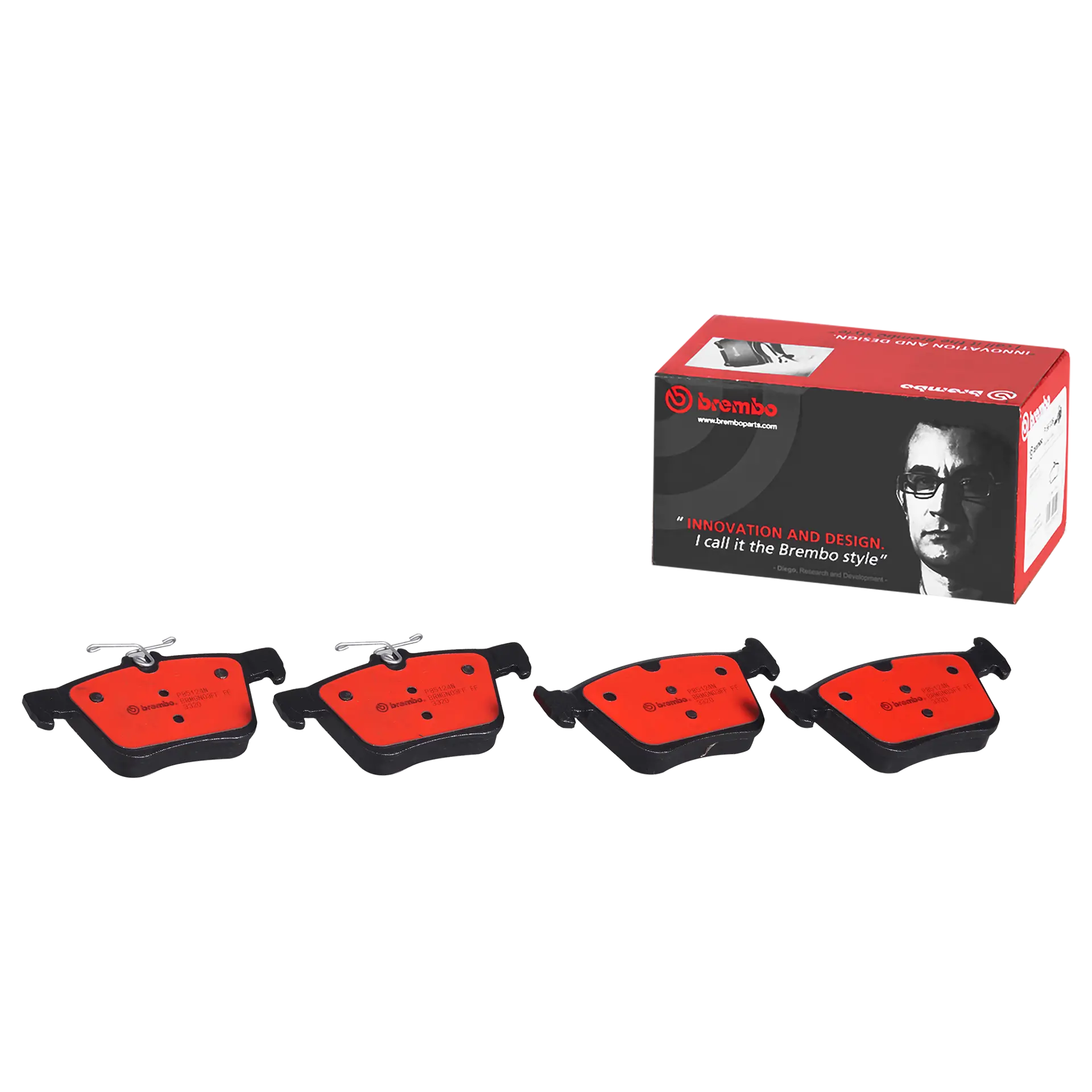 רפידות בלם אחוריות Brembo P85124N – סקודה אוקטביה / פולקסווגן גולף