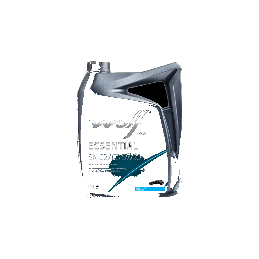 שמן מנוע 5W-30 Wolf Essential SN C2/C3| 5 ליטר