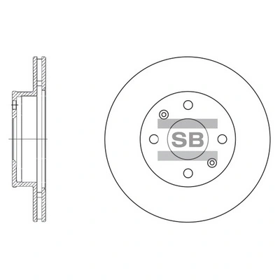 צלחות בלם HI-Q SD2010 – יונדאי i10