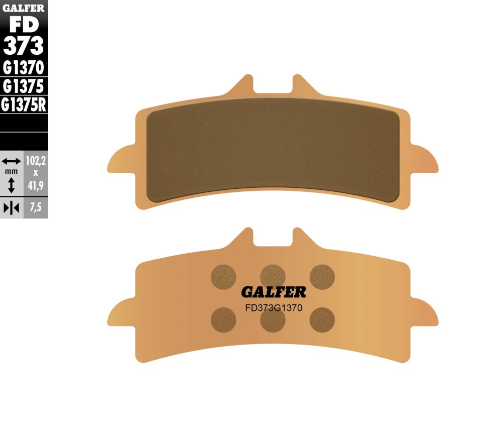 רפידות בלם GALFER סינטר לכביש FD373G1370 לאופנוע