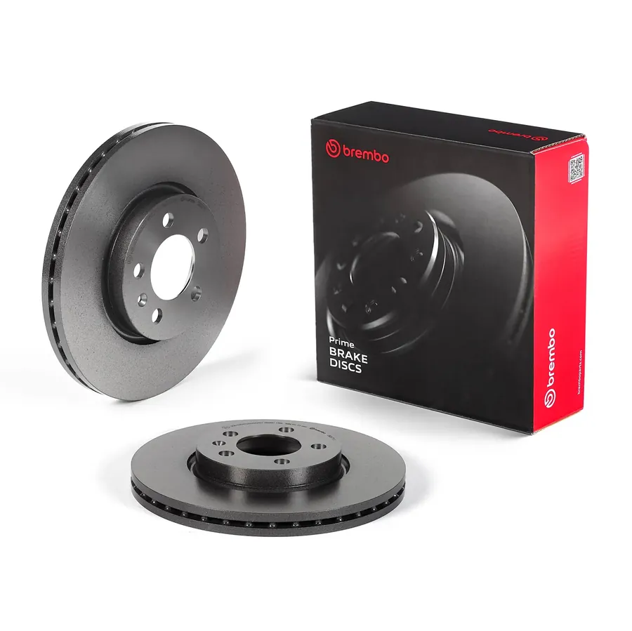 צלחות בלם קדמיות Brembo 09.D571.11 – פולקסווגן פולו 1.0