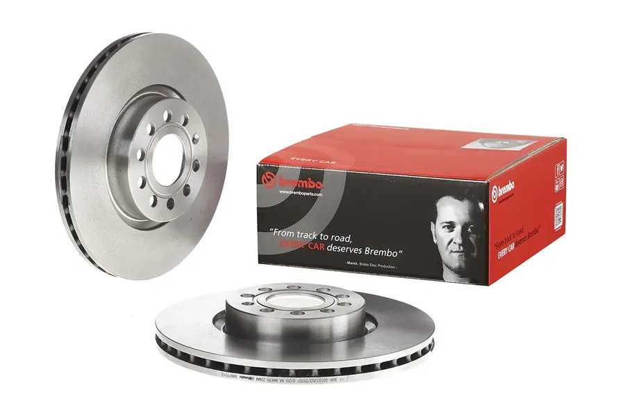 צלחות בלם קדמיות Brembo 09.9772.10 – פולקסווגן פאסאט / סקודה אוקטביה