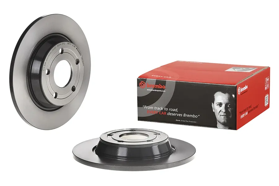 צלחות בלם אחוריות Brembo 08.D864.11 – פורד פוקוס
