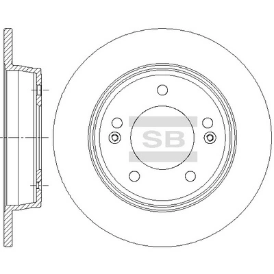 צלחות בלם HI-Q SD1085 – קיה CEE'D
