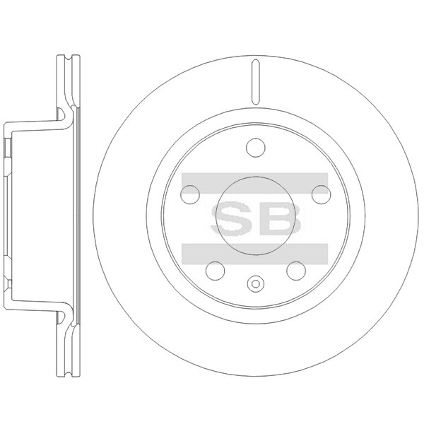 צלחות בלם אחוריות HI-Q SD8762 – רואי Ei5 R