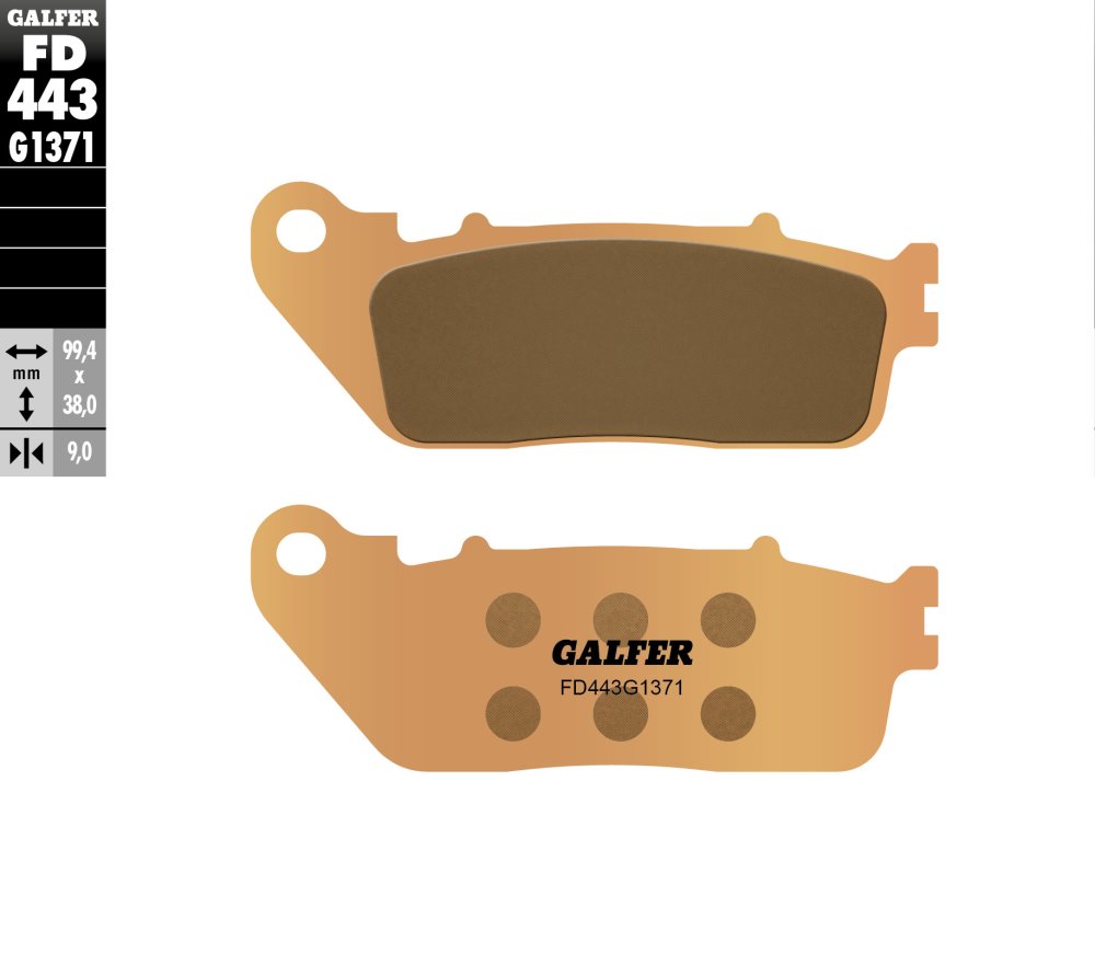 רפידות בלם GALFER סינטר לכביש FD443G1371 לאופנוע