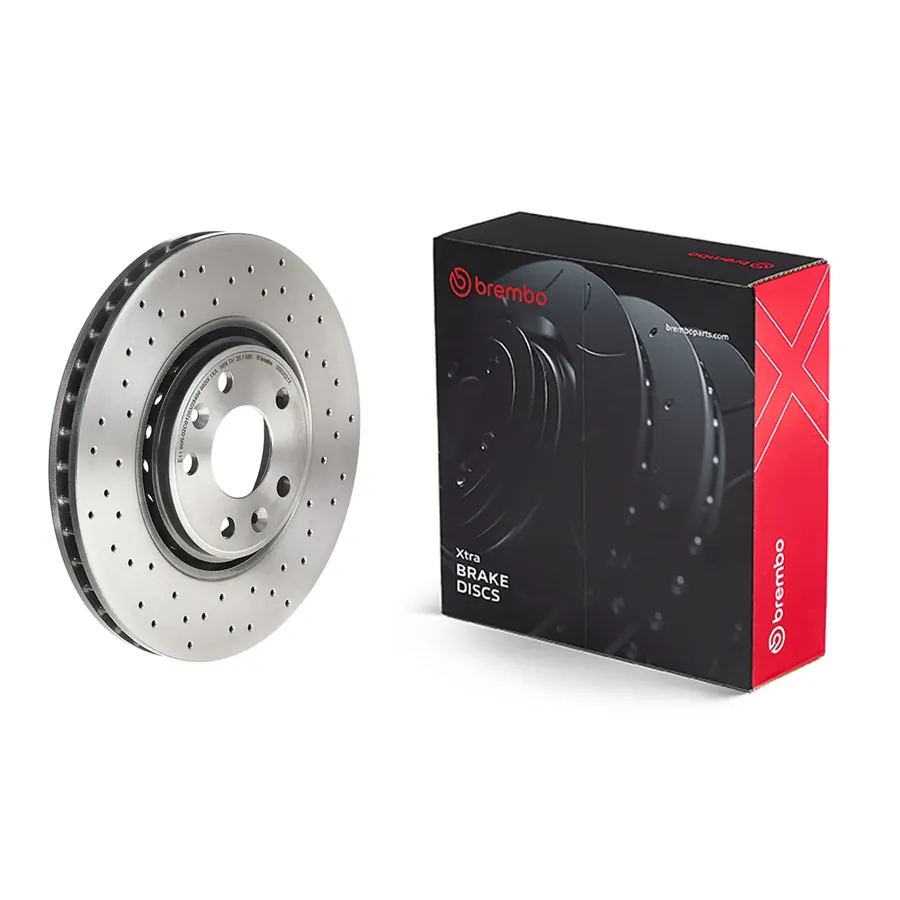 צלחות בלם קדמיות Brembo Xtra 09.B352.1X – רנו גרנד סניק