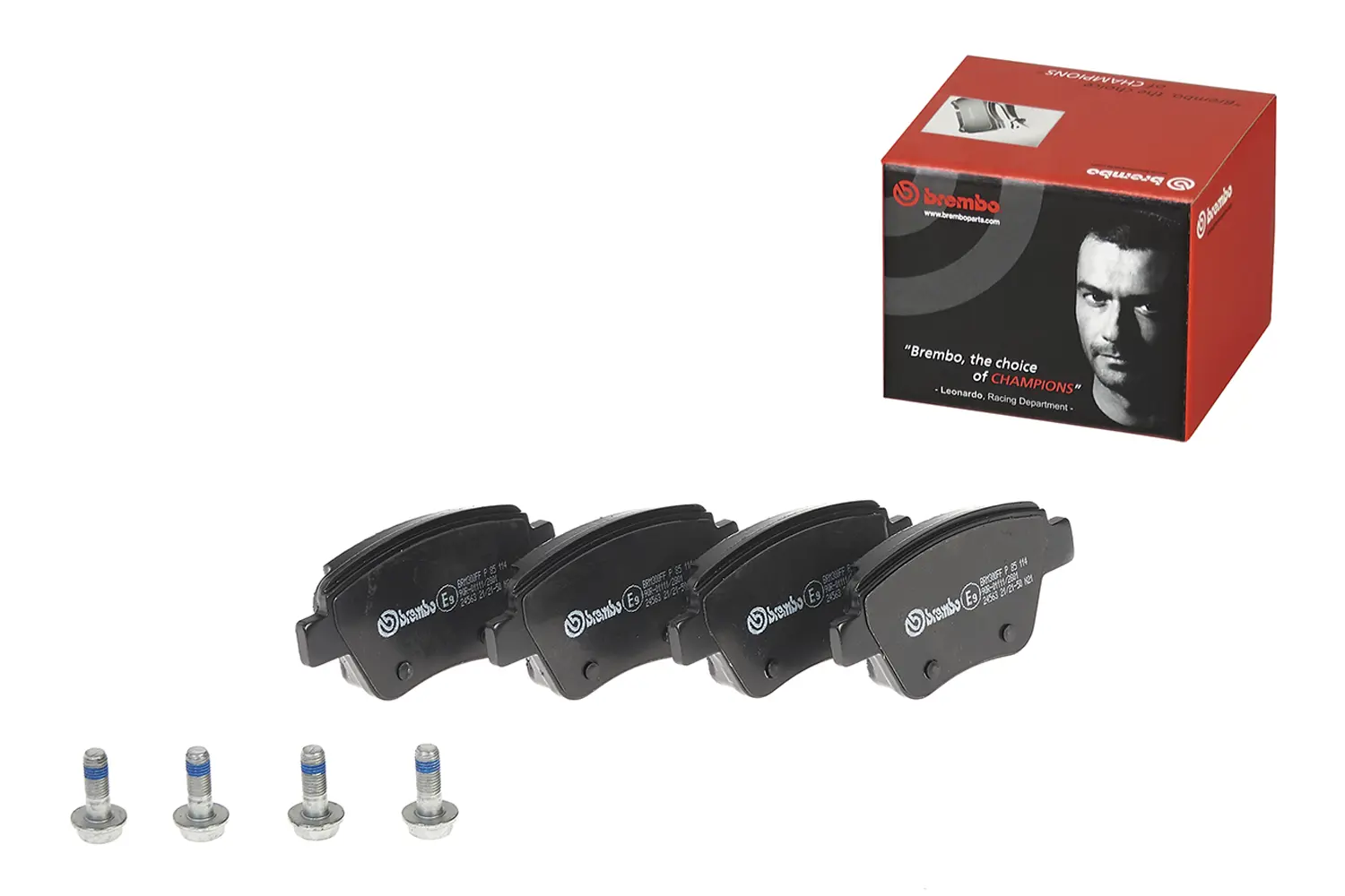 רפידות בלם אחוריות Brembo P85114 – סקודה אוקטביה