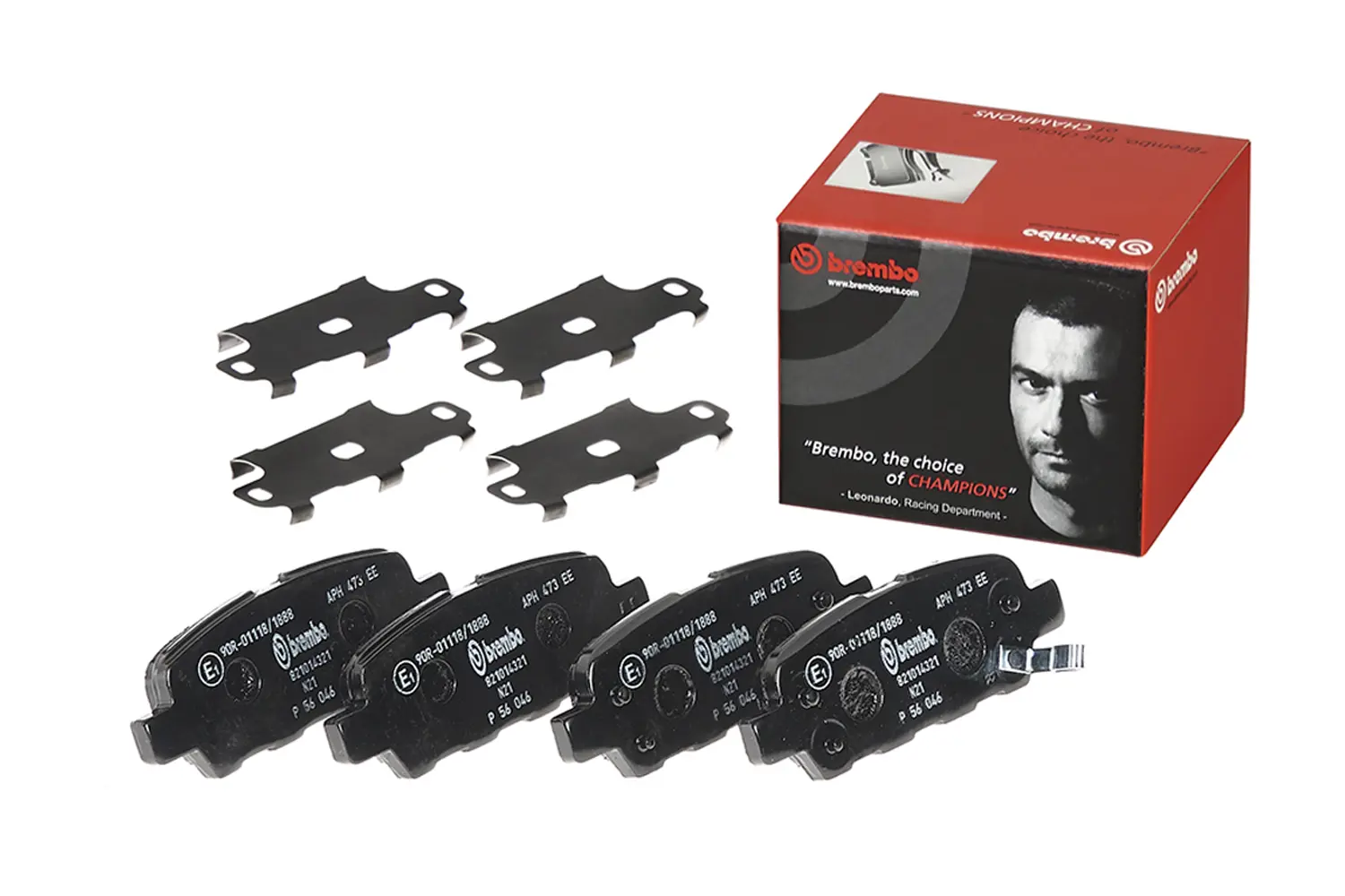 רפידות בלם אחוריות Brembo P56046 – ניסן טידה / קשקאי